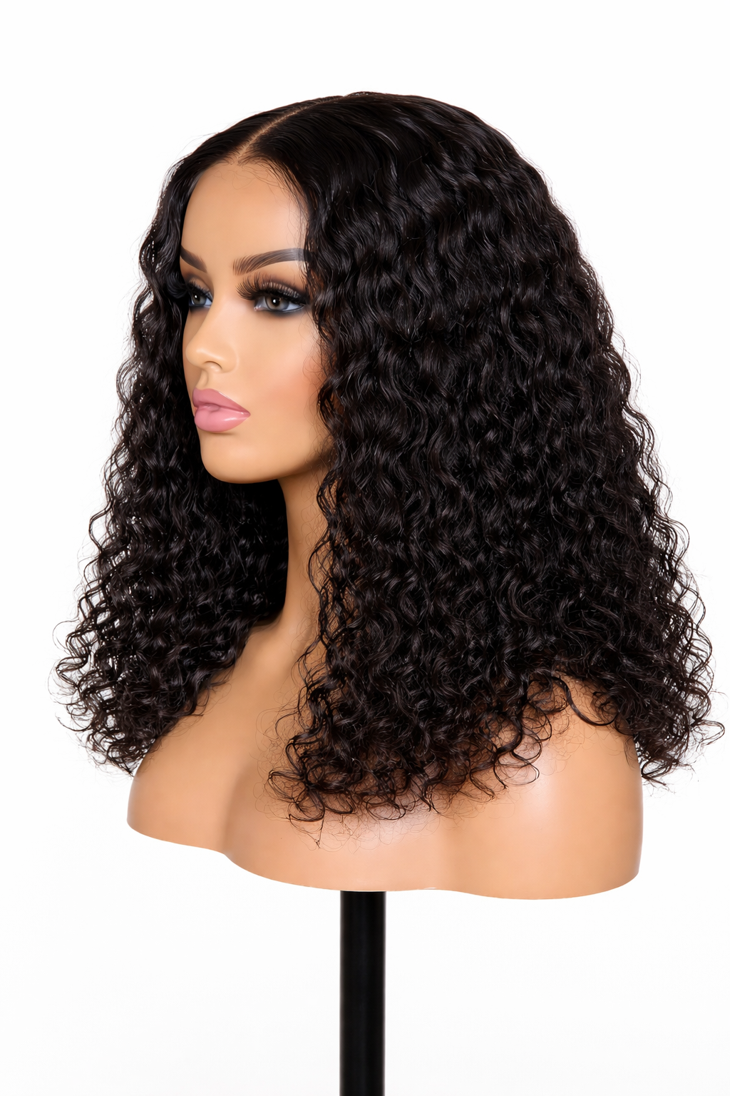 16" Glueless Waterwave Wig