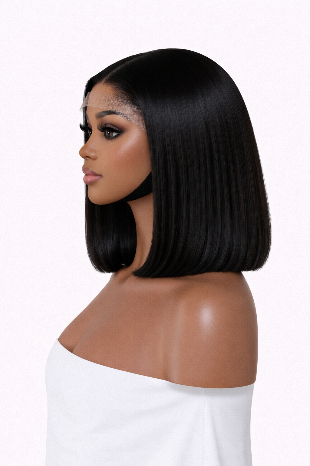 10" Straight Frontal Wig