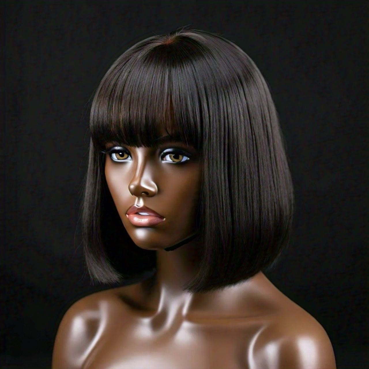 10" Fringe wig