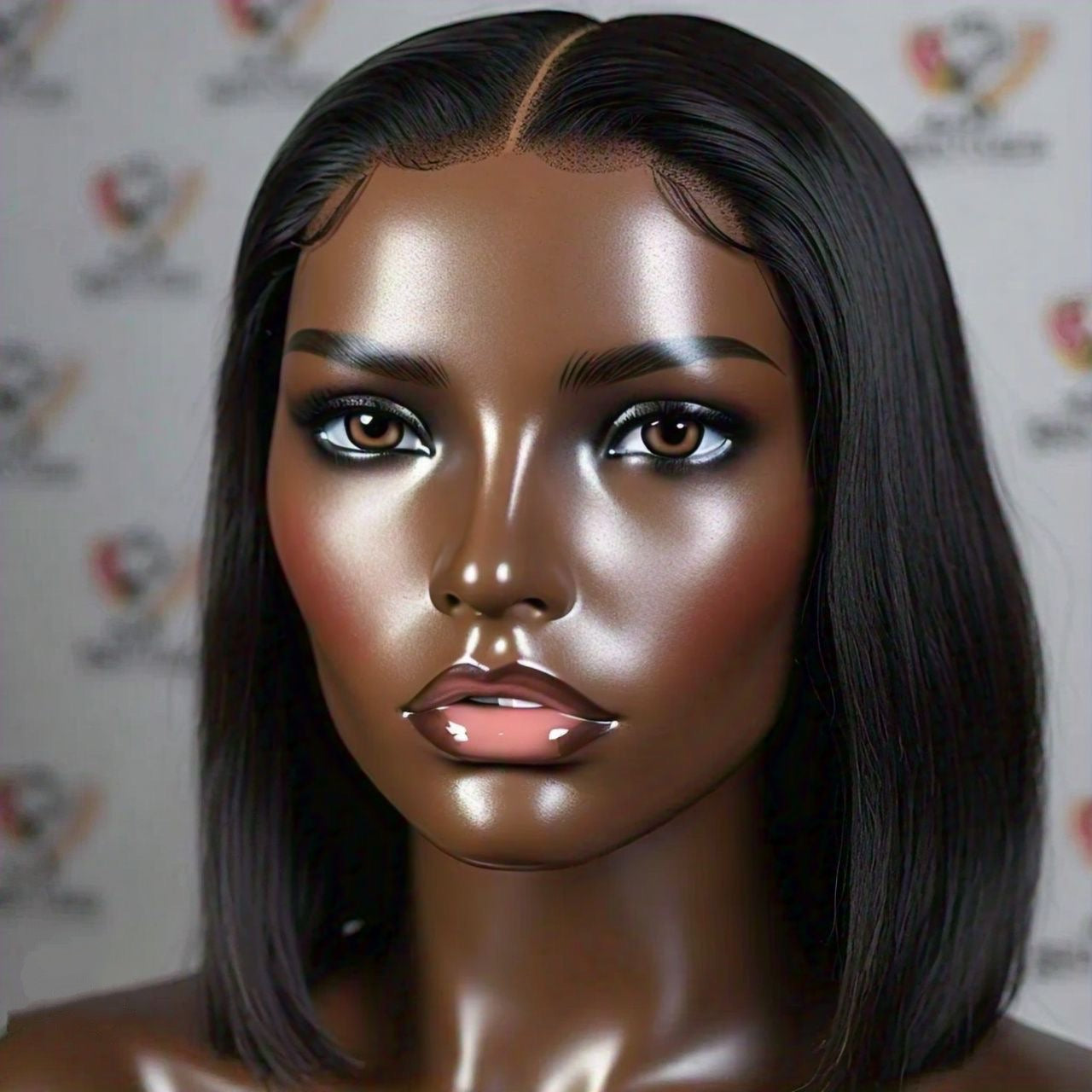 10" Straight Glueless Wig