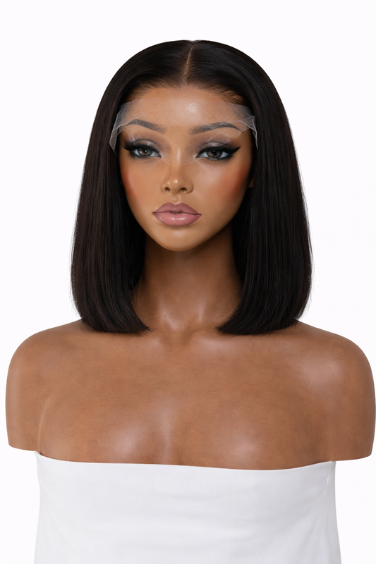 10" Straight Frontal Wig