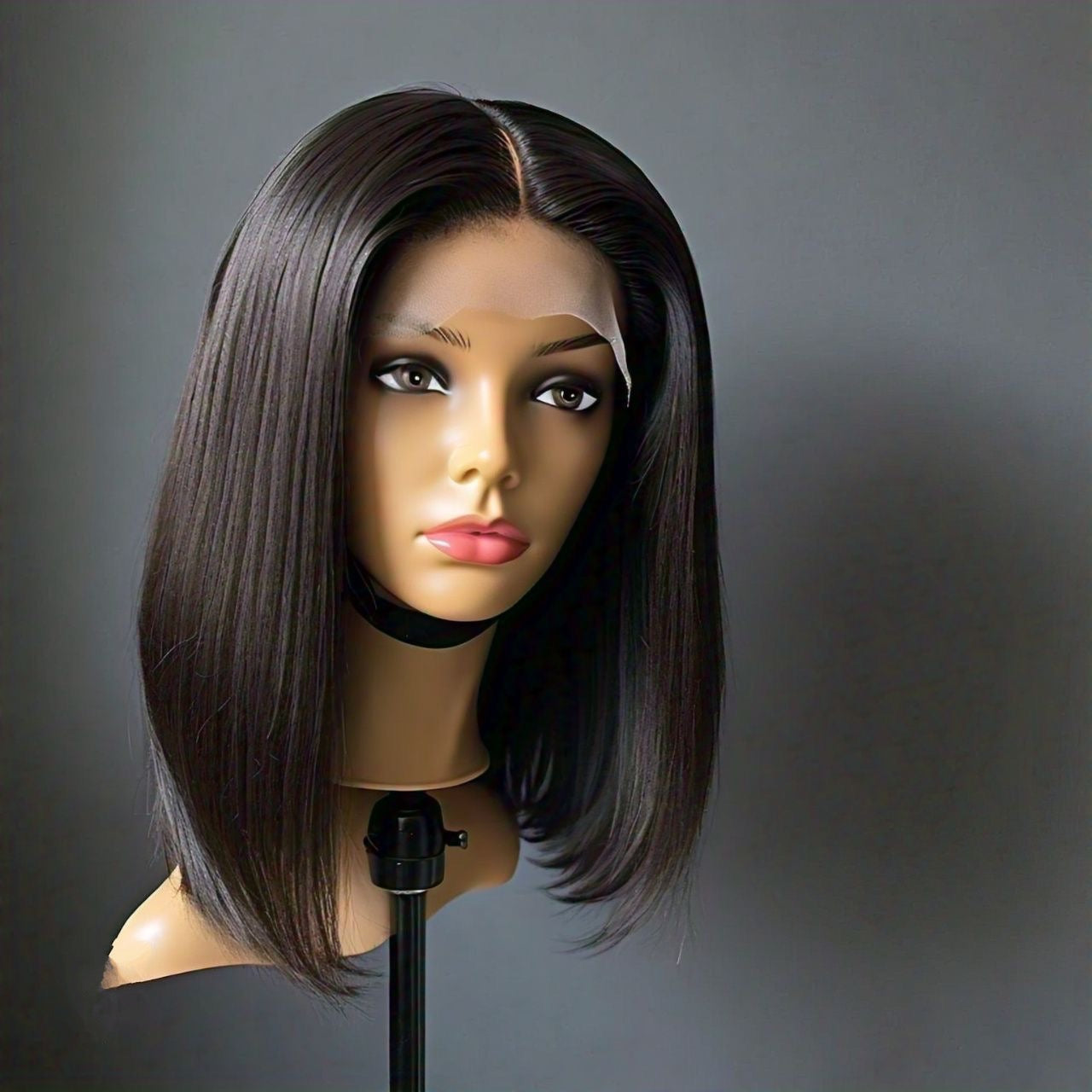 12" Straight Glueless Wig