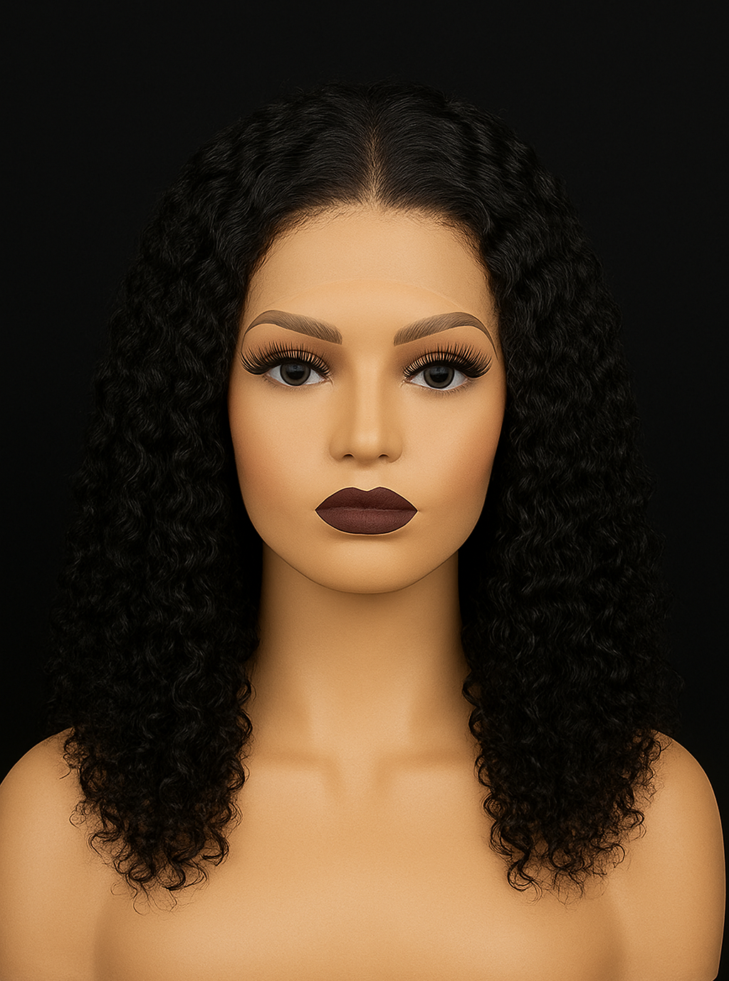 16" Glueless  Pixie Curls