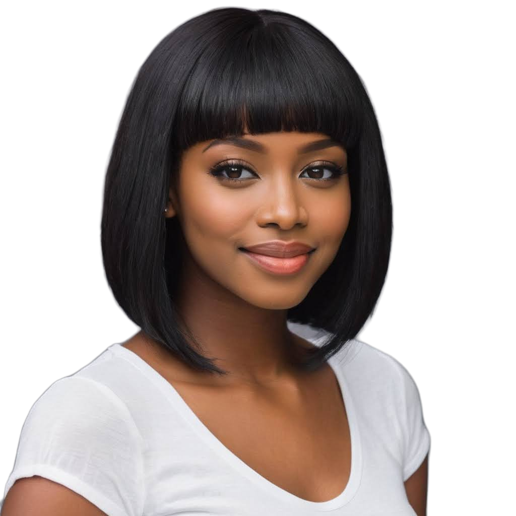 10" Fringe wig