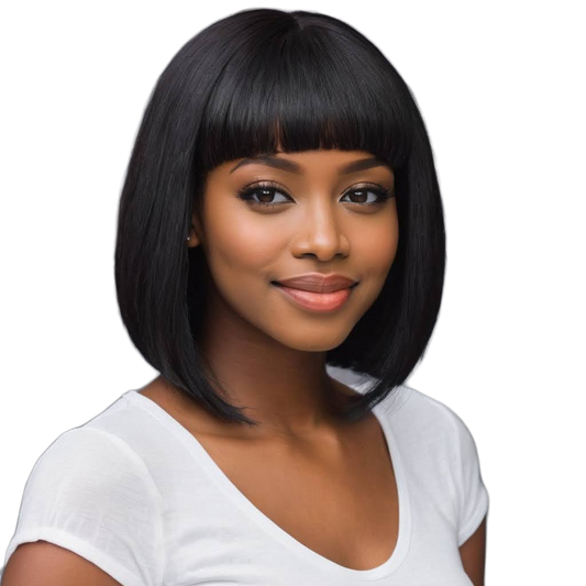 10" Fringe wig