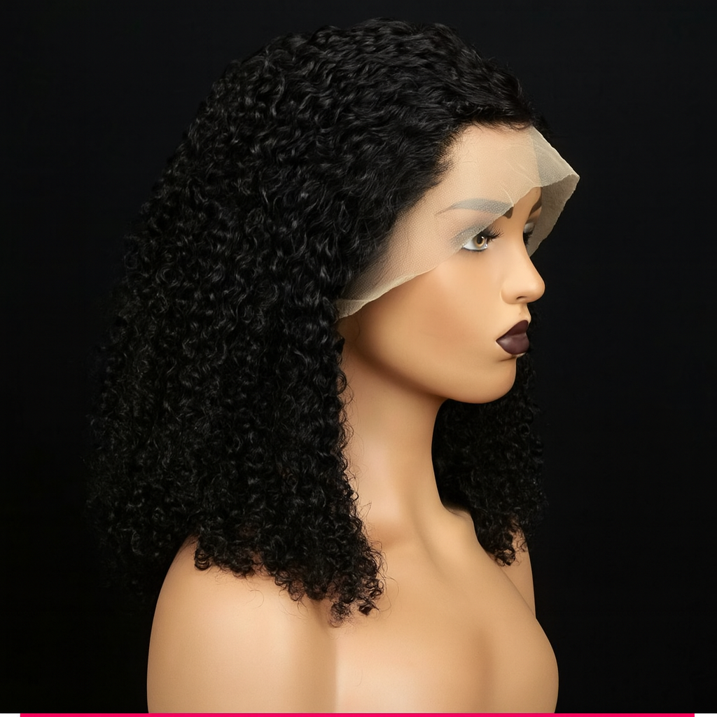 16" Frontal Pixie Curls Wig