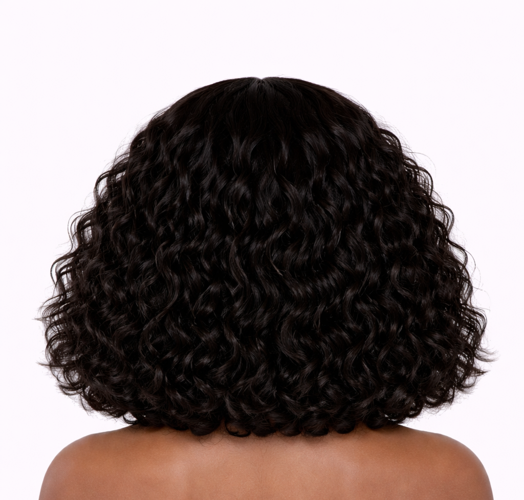 10" Fringe Curly Wig