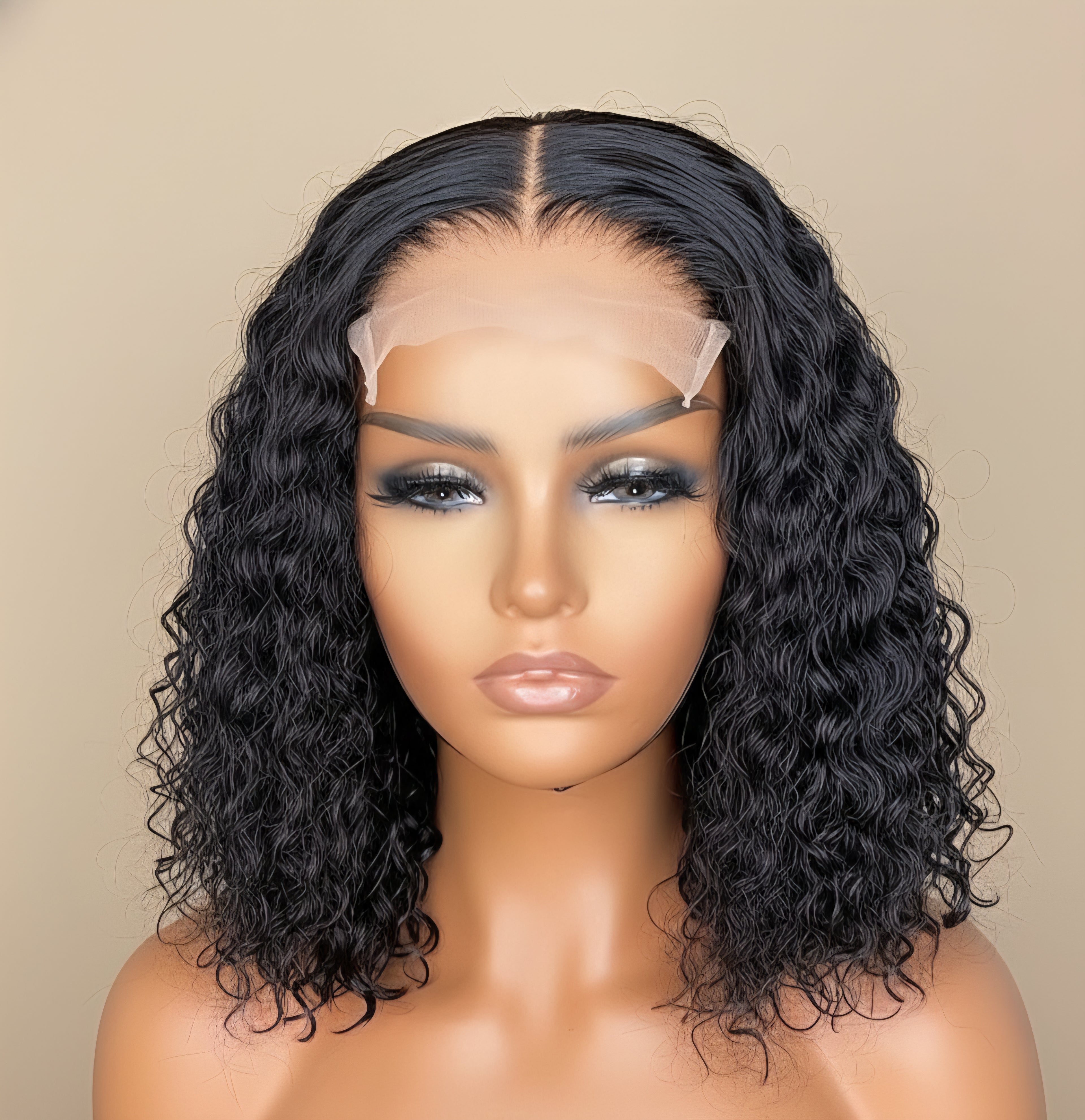 10" Water Wave Glueless Wig