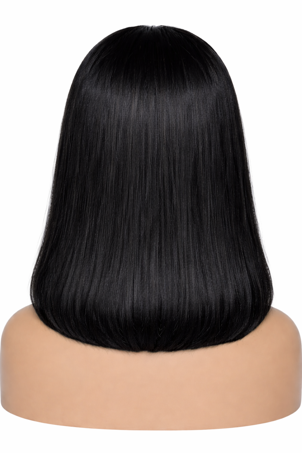 14" Vietnamese Natural Black 13x4 Lace Front Straight Wig